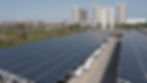 Photograph of a solar carport