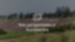 Photograph of vacant land with text overlay "Risks and Opportunities of Brownfield Sites"