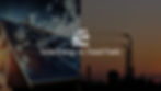 Photograph of solar panels and an oil rig with text overlay 'Solar Energy vs. Fossil Fuels'