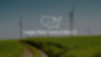 Photograph of wind turbines with text overlay "Largest Wind Farms in the U.S."