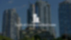 photograph of a city scape with tall buildings and blue sky in the background and text overlay "Types of Commercial Real Estate"