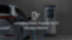 Photograph of EV charging with text overlay "Leveraging Public Property for EV Charging Stations"