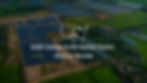 Photograph of a solar farm with text overlay 'Solar Energy in the United States: 2024 in Review'